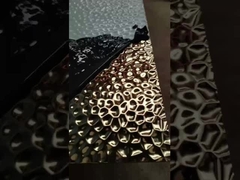 Chapas de aço inoxidável de chapas de aço marteladas para revestimento de parede ou painel de teto